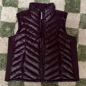 Calvin Klein Deep Purple Quilted Vest